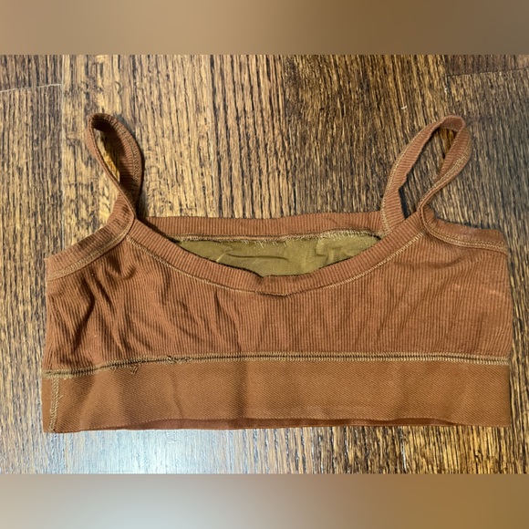 SKIMS Copper Soft Lounge Bralette Intimates Bra Brown Kim Kardashian - Picture 11 of 12